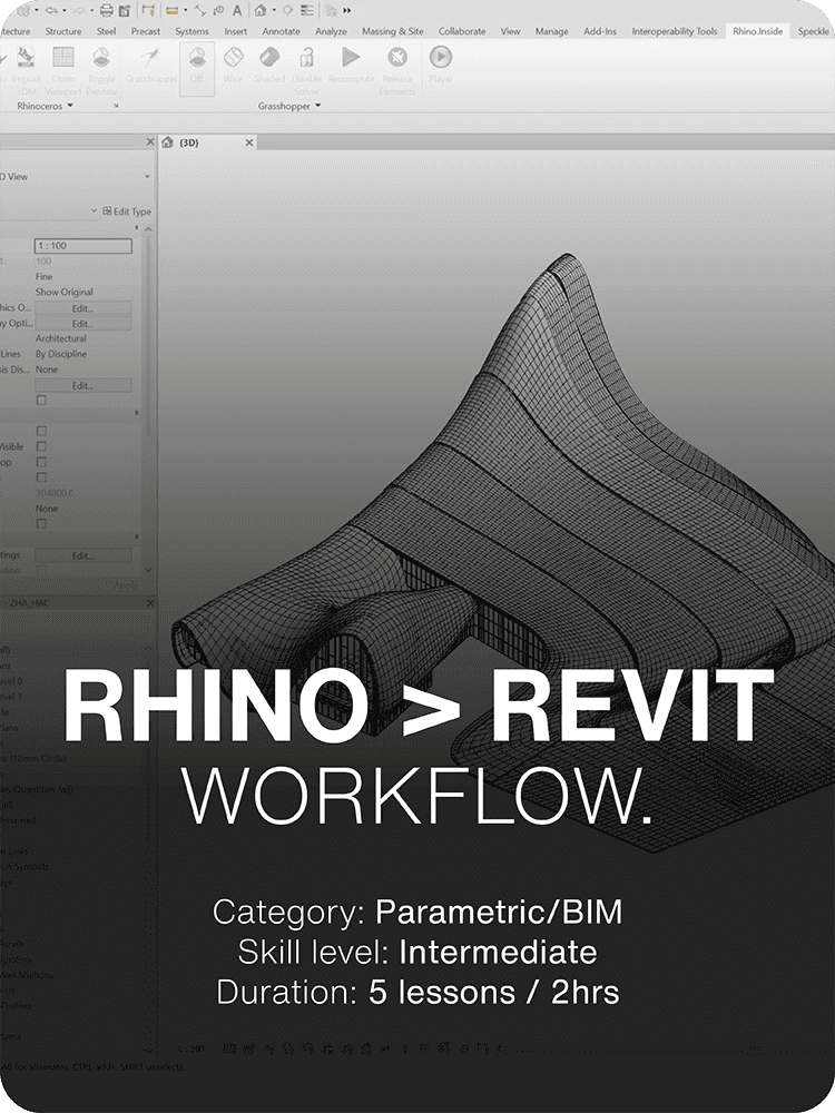 Rhino To Revit Poster